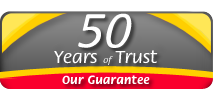 50 Years of Trust. Our Guarantee