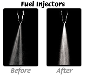 Fuel Injectors Before and After